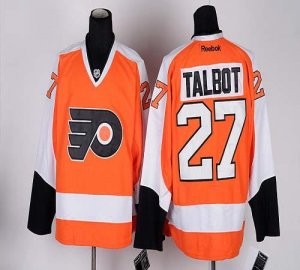 Jerseys Factory Cheap Flyers #27 Maxime Talbot Orange Embroidere