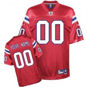 Jerseys Factory Cheap Patriots Personalized Authentic Red NFL Je