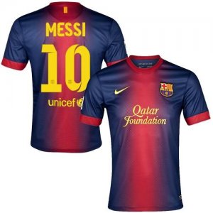Jerseys Factory Cheap Women's Barcelona #10 Lionel Messi Home So