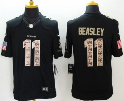 Jerseys Factory Cheap Nike Cowboys #11 Cole Beasley Black Men's