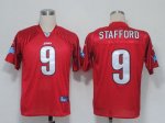 Jerseys Factory Cheap Lions #9 Matthew Stafford Red QB Practice