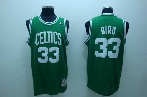 Jerseys Factory Cheap Mitchell and Ness Celtics #33 Larry Bird E