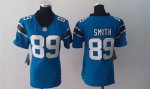 Jerseys Factory Cheap Nike Panthers #89 Steve Smith Blue Alterna