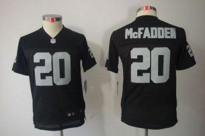Jerseys Factory Cheap Nike Raiders #20 Darren McFadden Black Tea