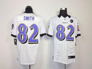 Jerseys Factory Cheap Nike Ravens #82 Torrey Smith White With Ar