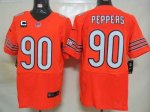 Jerseys Factory Cheap Nike Bears #90 Julius Peppers Orange Alter
