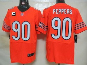 Jerseys Factory Cheap Nike Bears #90 Julius Peppers Orange Alter