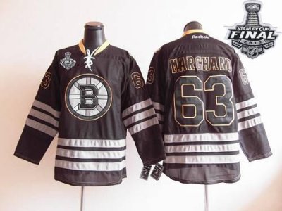 Jerseys Factory Cheap Bruins Stanley Cup Finals Patch #63 Brad M