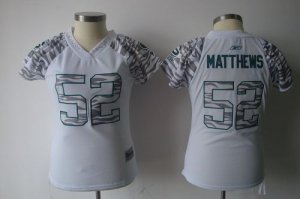 Jerseys Factory Cheap Packers #52 Clay Matthews White Women's Ze