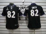 Jerseys Factory Cheap Nike Ravens #82 Torrey Smith Black Alterna