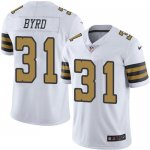 Jerseys Factory Cheap Nike Saints #31 Jairus Byrd White Men's St