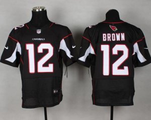 Jerseys Factory Cheap Nike Cardinals #12 John Brown Black Altern