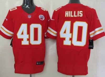 Jerseys Factory Cheap Nike Chiefs #40 Peyton Hillis Red Team Col