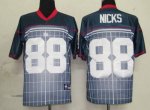 Jerseys Factory Cheap Giants #88 Hakeem Nicks Grey Stitched NFL