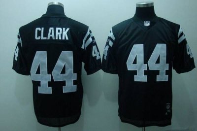 Jerseys Factory Cheap Colts #44 Dallas Clark Black Shadow Color
