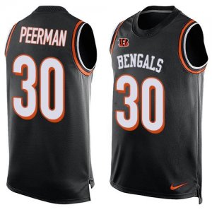 Jerseys Factory Cheap Nike Bengals #30 Cedric Peerman Black Team