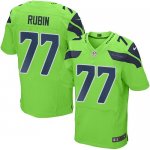 Jerseys Factory Cheap Nike Seahawks #77 Ahtyba Rubin Green Men's