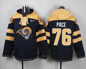 Jerseys Factory Cheap Nike Rams #76 Orlando Pace Navy Blue Playe
