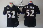 Jerseys Factory Cheap Nike Ravens #52 Ray Lewis Black Alternate