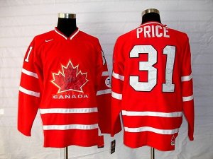 Jerseys Factory Cheap Team Canada 2010 Olympic #31 Carey Price E