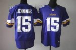 Jerseys Factory Cheap Nike Vikings #15 Greg Jennings Purple Team