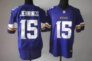 Jerseys Factory Cheap Nike Vikings #15 Greg Jennings Purple Team