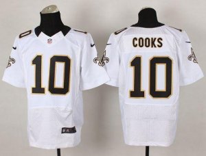 Jerseys Factory Cheap Nike Saints #10 Brandin Cooks White Men's