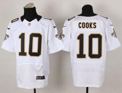 Jerseys Factory Cheap Nike Saints #10 Brandin Cooks White Men's