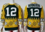 Jerseys Factory Cheap Nike Packers #12 Aaron Rodgers Green/Yello