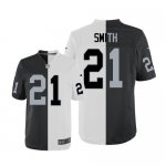 Jerseys Factory Cheap Nike Raiders #21 Sean Smith White/Black Me