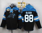 Jerseys Factory Cheap Nike Panthers #88 Greg Olsen Black Super B