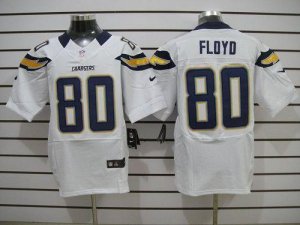 Jerseys Factory Cheap Nike Chargers #80 Malcom Floyd White Men's