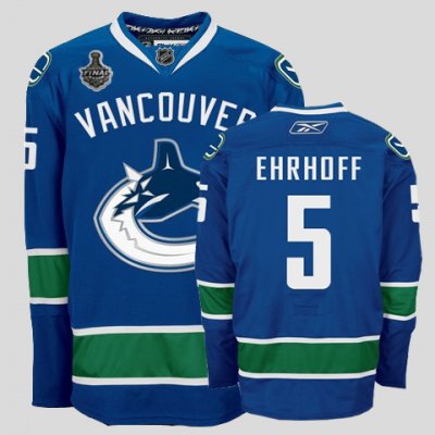 Jerseys Factory Cheap Canucks 2011 Stanley Cup Finals #5 Christi
