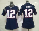 Jerseys Factory Cheap Nike Patriots #12 Tom Brady Navy Blue Team
