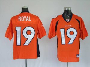 Jerseys Factory Cheap Broncos #19 Eddie Royal Orange Stitched NF