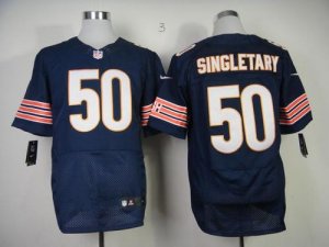 Jerseys Factory Cheap Nike Bears #50 Mike Singletary Navy Blue T