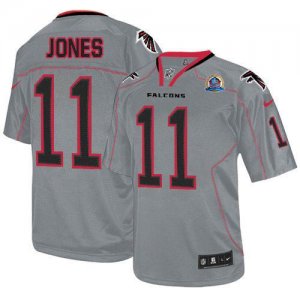 Jerseys Factory Cheap Nike Falcons #11 Julio Jones Lights Out Gr