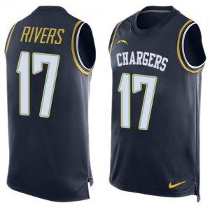 Jerseys Factory Cheap Nike Chargers #17 Philip Rivers Navy Blue