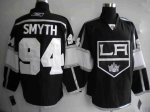 Jerseys Factory Cheap Kings #94 Ryan Smyth Black Home Embroidere
