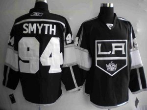 Jerseys Factory Cheap Kings #94 Ryan Smyth Black Home Embroidere