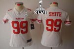 Jerseys Factory Cheap Nike 49ers #99 Aldon Smith White Super Bow