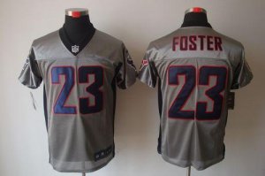 Jerseys Factory Cheap Nike Texans #23 Arian Foster Grey Shadow M