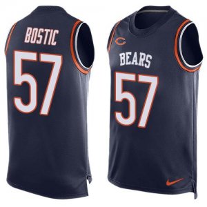 Jerseys Factory Cheap Nike Bears #57 Jon Bostic Navy Blue Team C