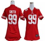 Jerseys Factory Cheap Nike 49ers #99 Aldon Smith Red Team Color