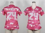 Jerseys Factory Cheap Nike Seahawks #24 Marshawn Lynch Pink Wome