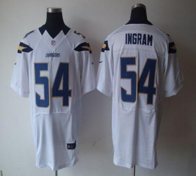 Jerseys Factory Cheap Nike Chargers #54 Melvin Ingram White Men'