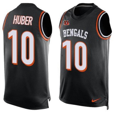 Jerseys Factory Cheap Nike Bengals #10 Kevin Huber Black Team Co