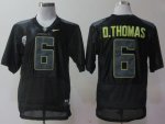 Jerseys Factory Cheap Ducks #6 De'Anthony Thomas Black Pro Comba