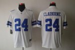 Jerseys Factory Cheap Nike Cowboys #24 Morris Claiborne White Me