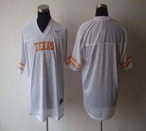 Jerseys Factory Cheap Longhorns Blank White Embroidered NCAA Jer